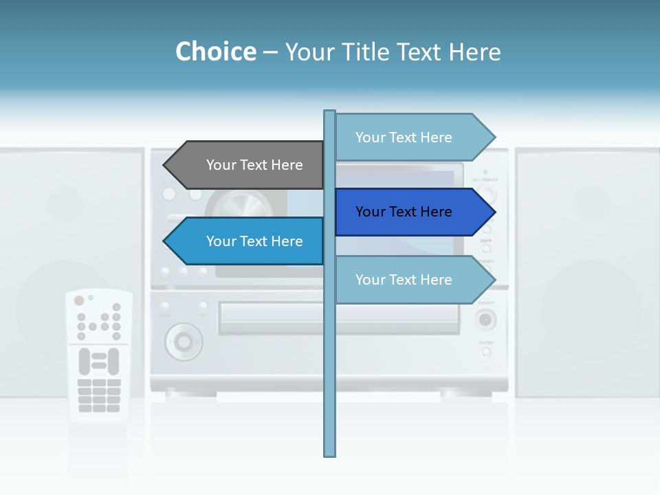 Video Display Bright PowerPoint Template