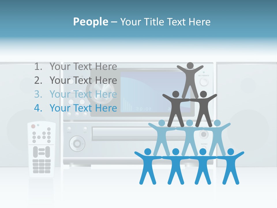 Video Display Bright PowerPoint Template