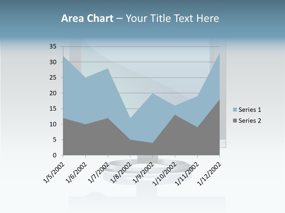 Computer Monitor Flat Monitor PowerPoint Template