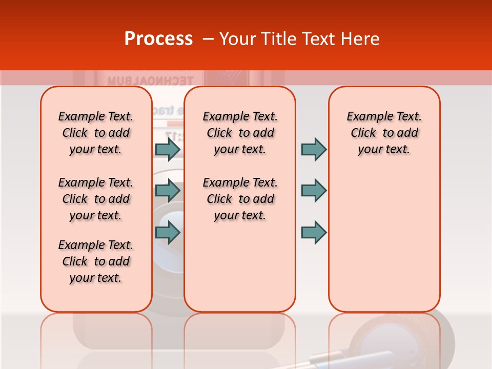 Stereo Music Track PowerPoint Template
