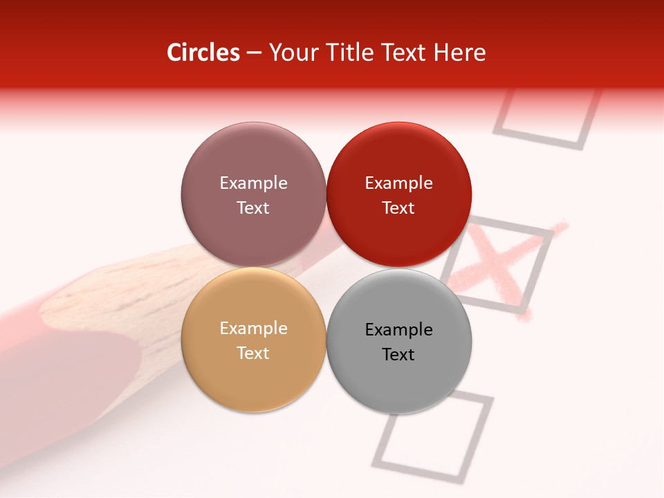 Decoration Caucasian Variety PowerPoint Template