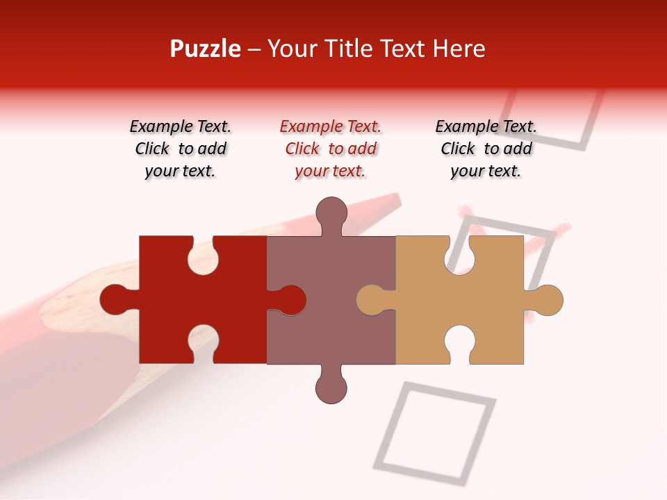 Decoration Caucasian Variety PowerPoint Template