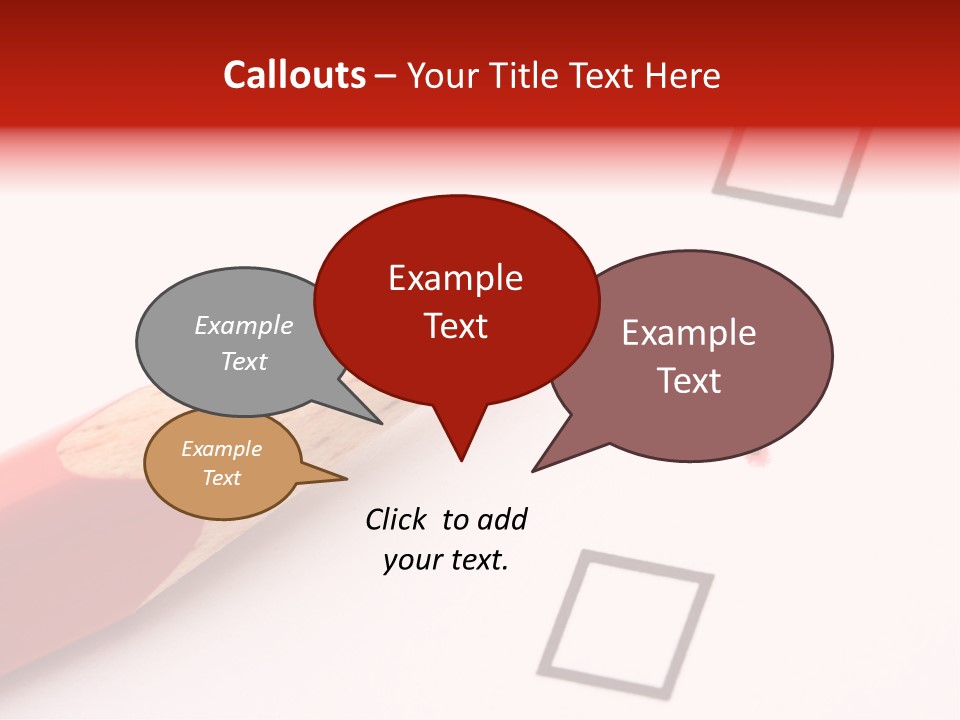 Decoration Caucasian Variety PowerPoint Template