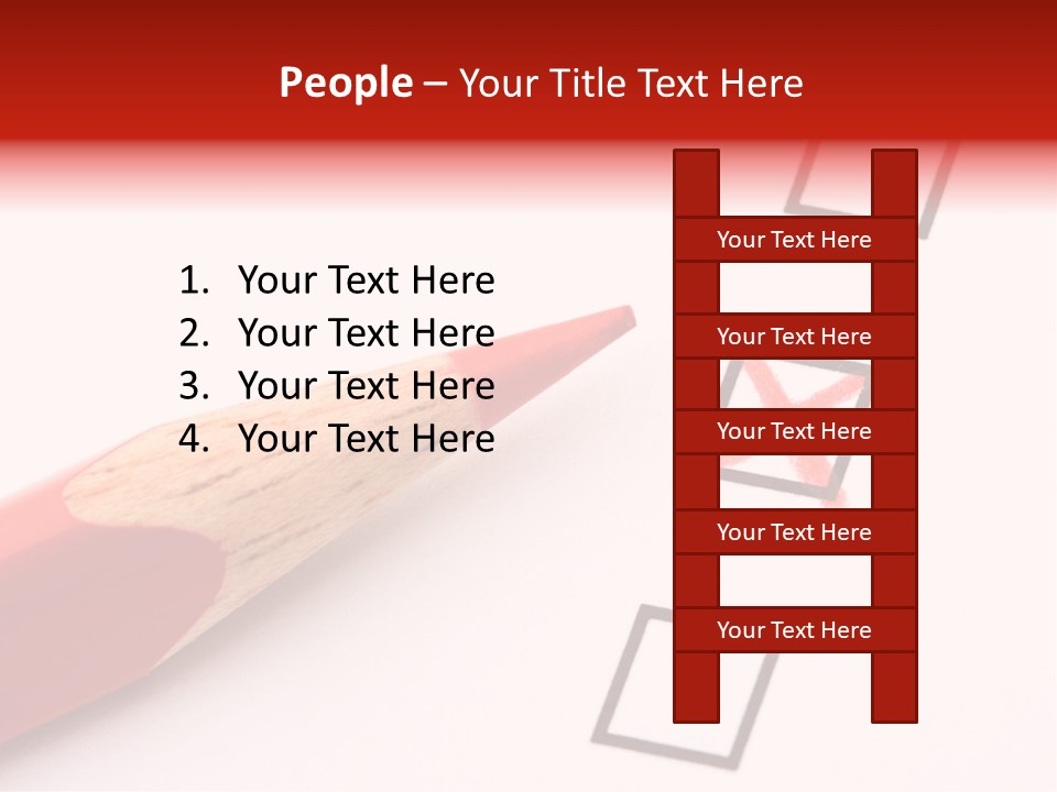 Decoration Caucasian Variety PowerPoint Template
