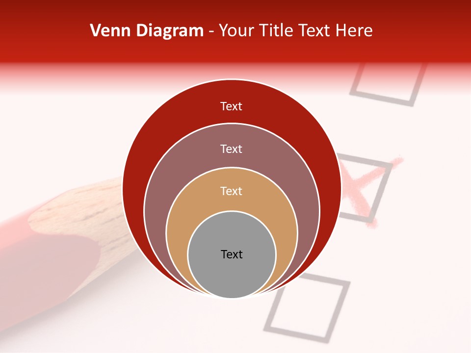 Decoration Caucasian Variety PowerPoint Template