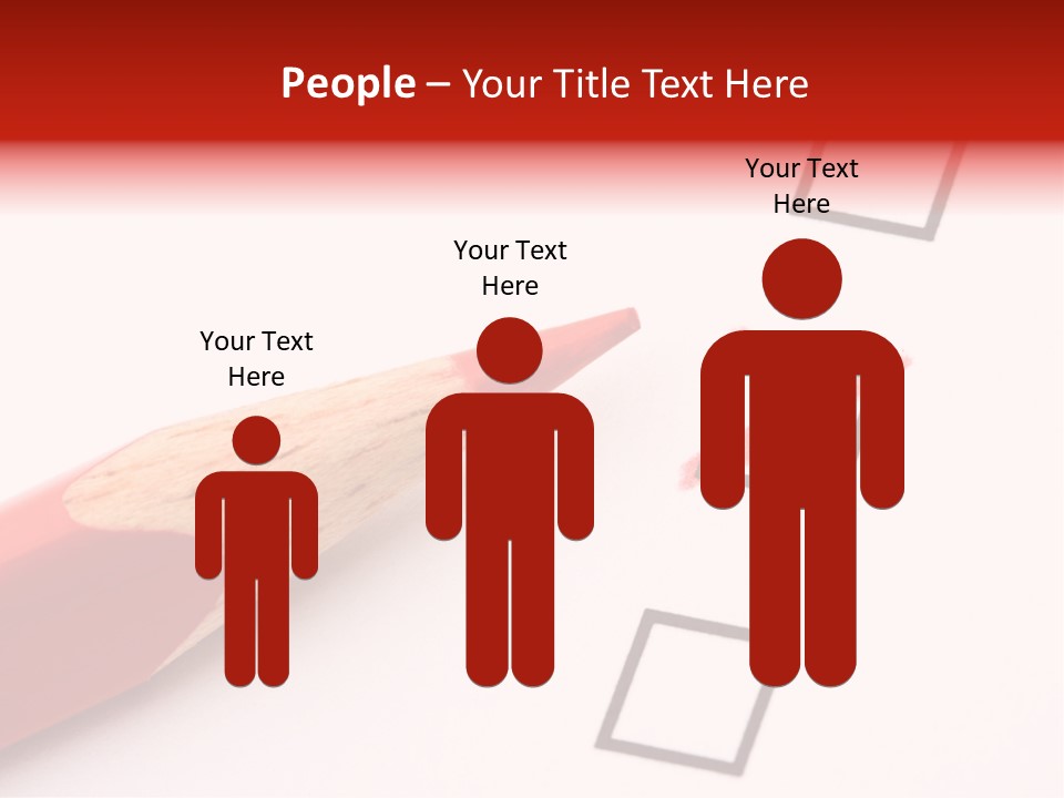 Decoration Caucasian Variety PowerPoint Template