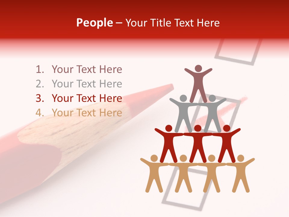 Decoration Caucasian Variety PowerPoint Template