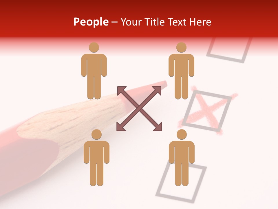 Decoration Caucasian Variety PowerPoint Template