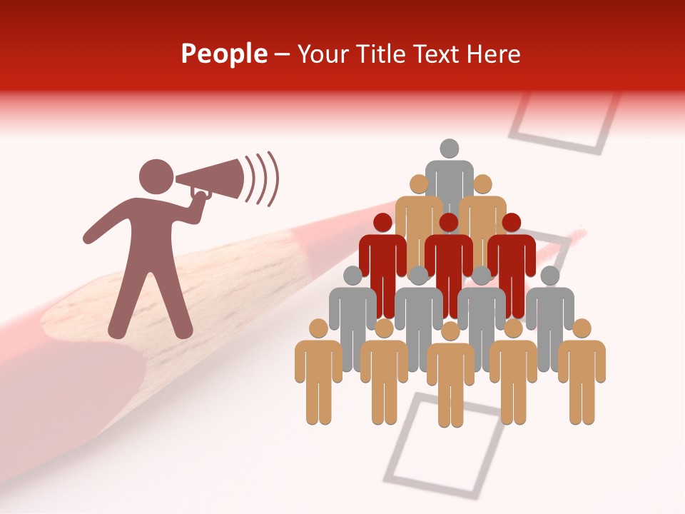 Decoration Caucasian Variety PowerPoint Template