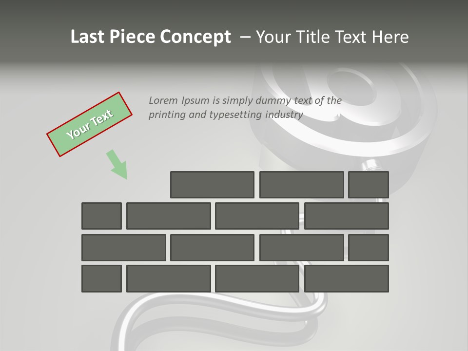 Trance Treble Blots PowerPoint Template