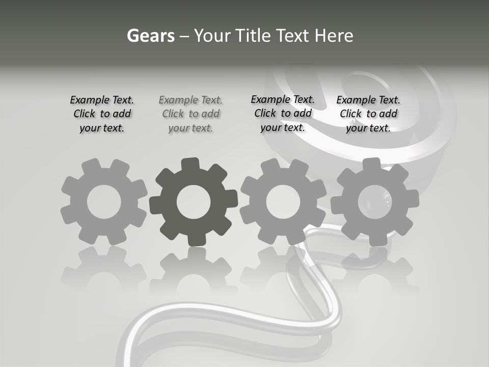 Trance Treble Blots PowerPoint Template