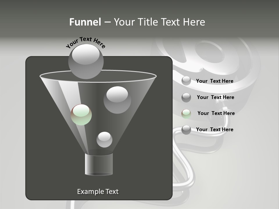 Trance Treble Blots PowerPoint Template