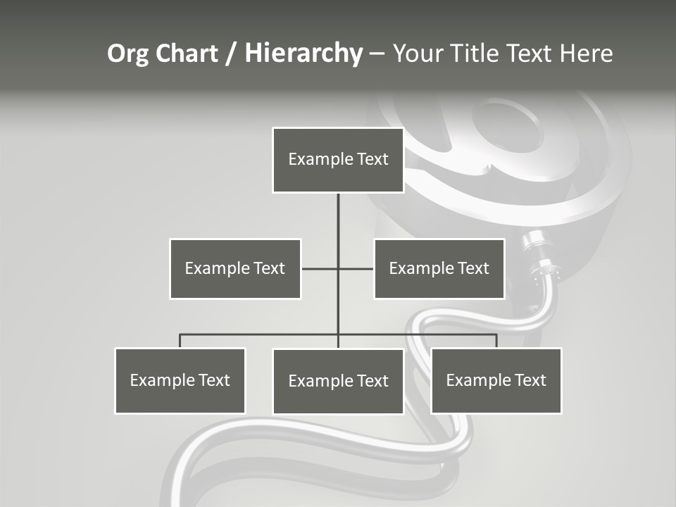 Trance Treble Blots PowerPoint Template
