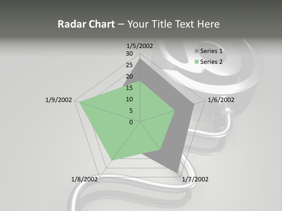 Trance Treble Blots PowerPoint Template
