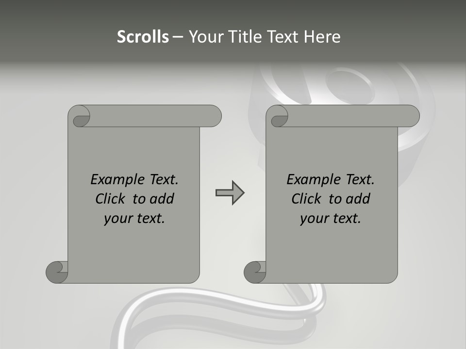 Trance Treble Blots PowerPoint Template
