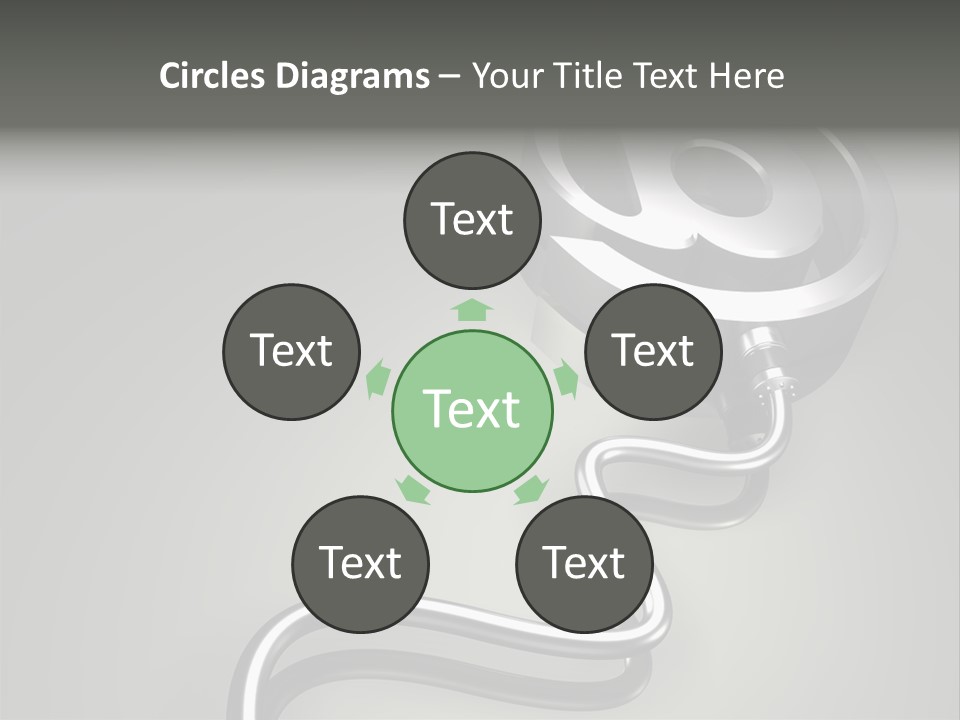 Trance Treble Blots PowerPoint Template