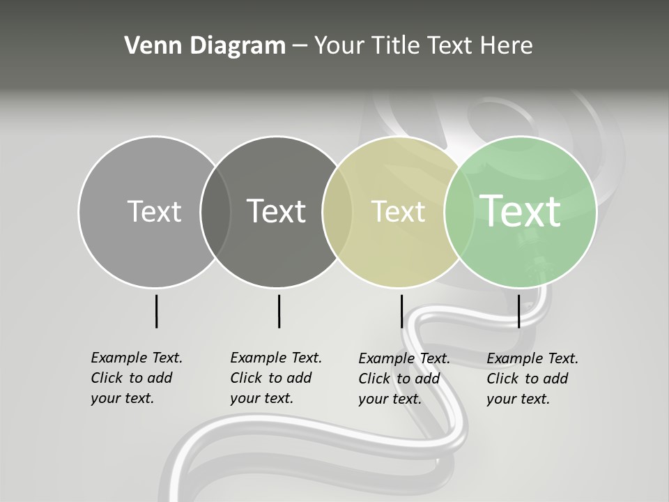 Trance Treble Blots PowerPoint Template