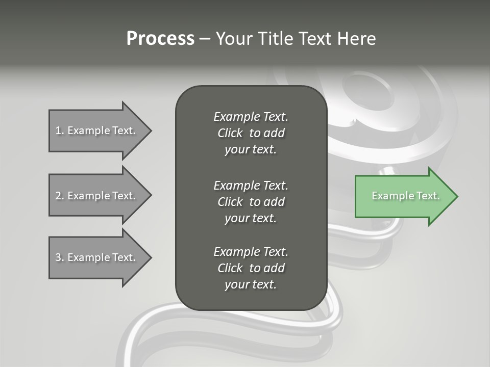 Trance Treble Blots PowerPoint Template