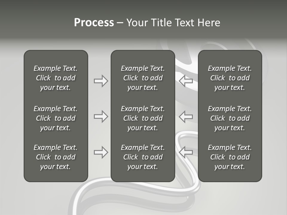 Trance Treble Blots PowerPoint Template
