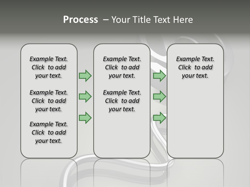 Trance Treble Blots PowerPoint Template