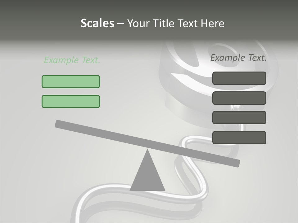 Trance Treble Blots PowerPoint Template