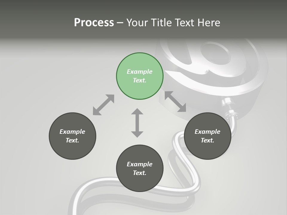 Trance Treble Blots PowerPoint Template