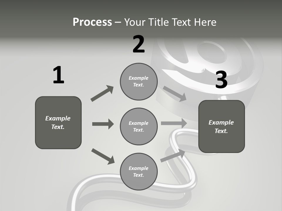 Trance Treble Blots PowerPoint Template
