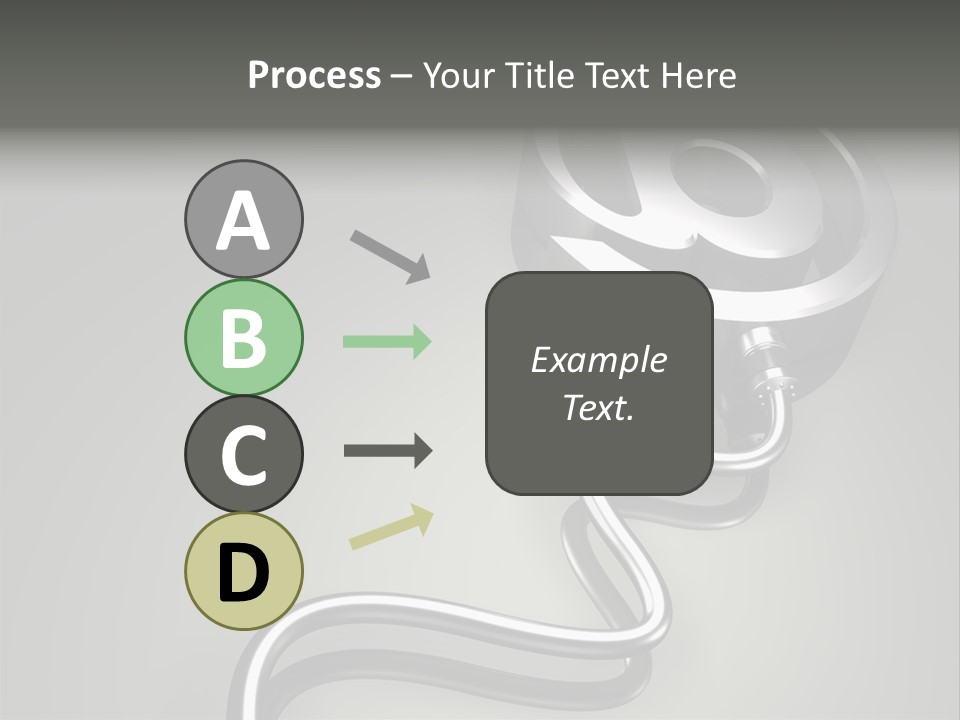 Trance Treble Blots PowerPoint Template