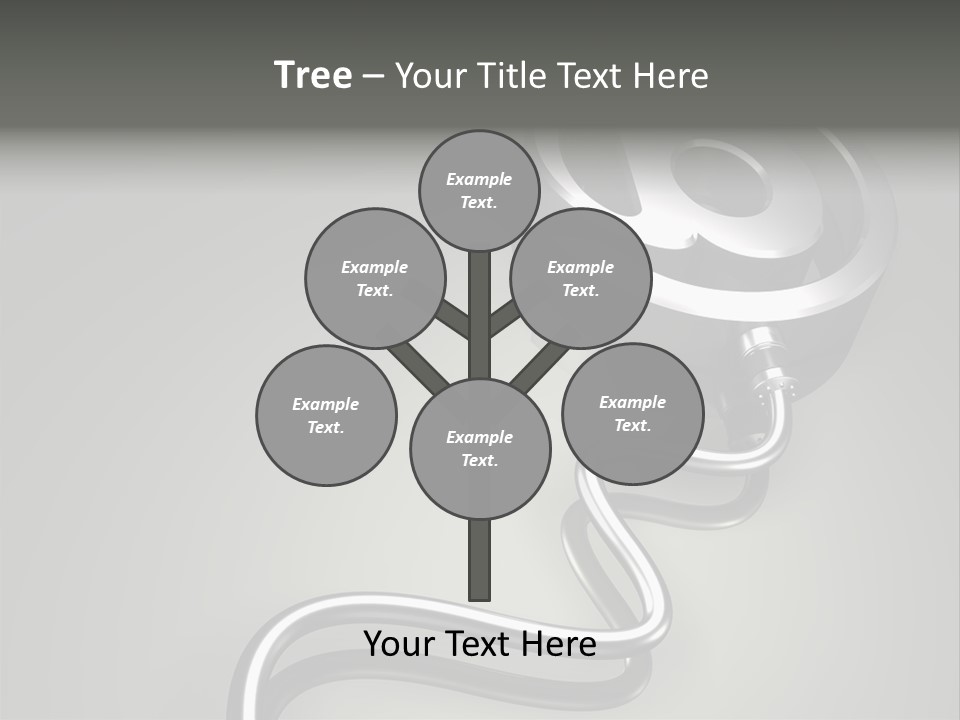 Trance Treble Blots PowerPoint Template