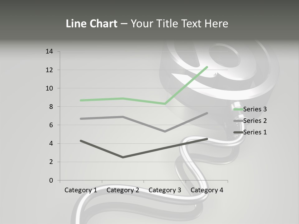 Trance Treble Blots PowerPoint Template