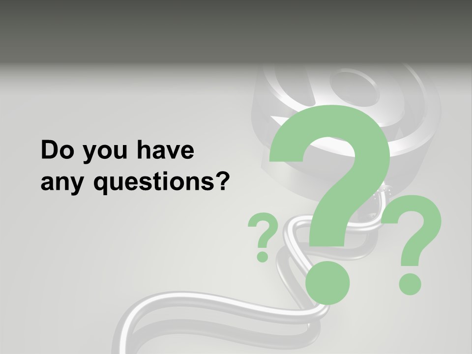 Trance Treble Blots PowerPoint Template