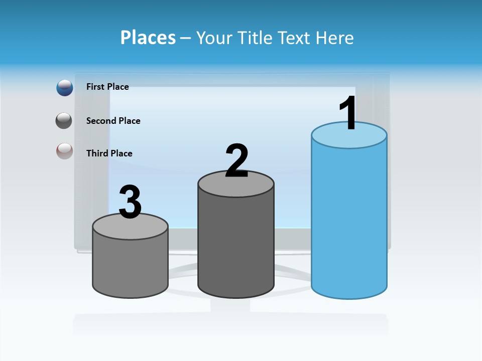 Receiver Electronics Monitor PowerPoint Template