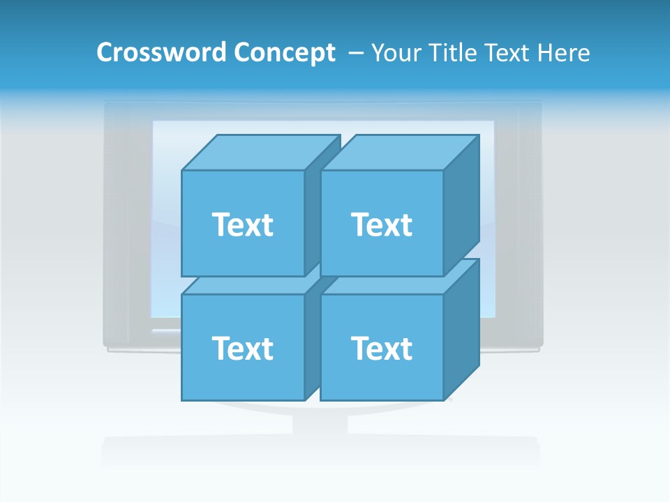 Receiver Electronics Monitor PowerPoint Template