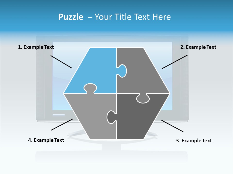 Receiver Electronics Monitor PowerPoint Template