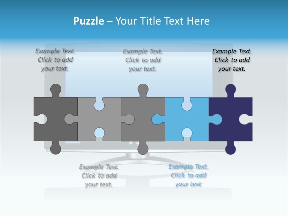 Receiver Electronics Monitor PowerPoint Template