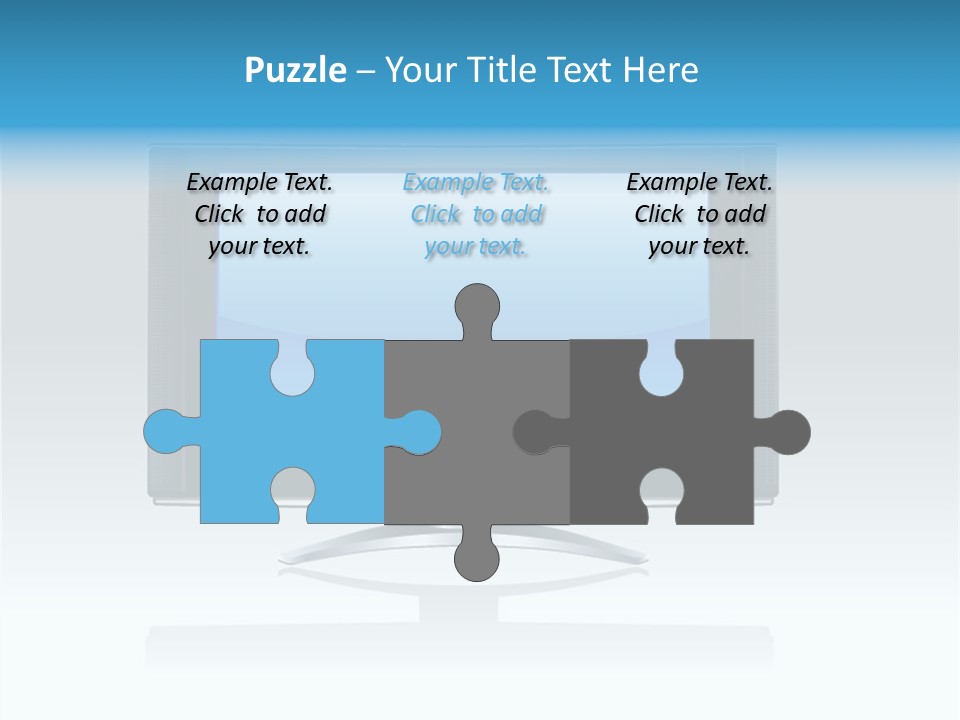Receiver Electronics Monitor PowerPoint Template