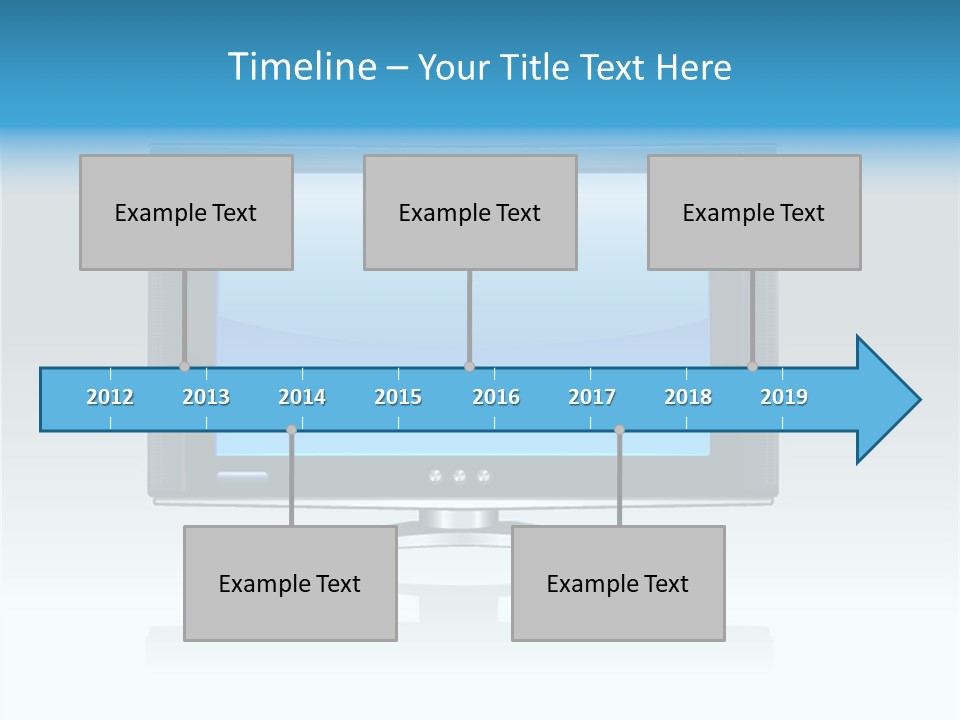 Receiver Electronics Monitor PowerPoint Template