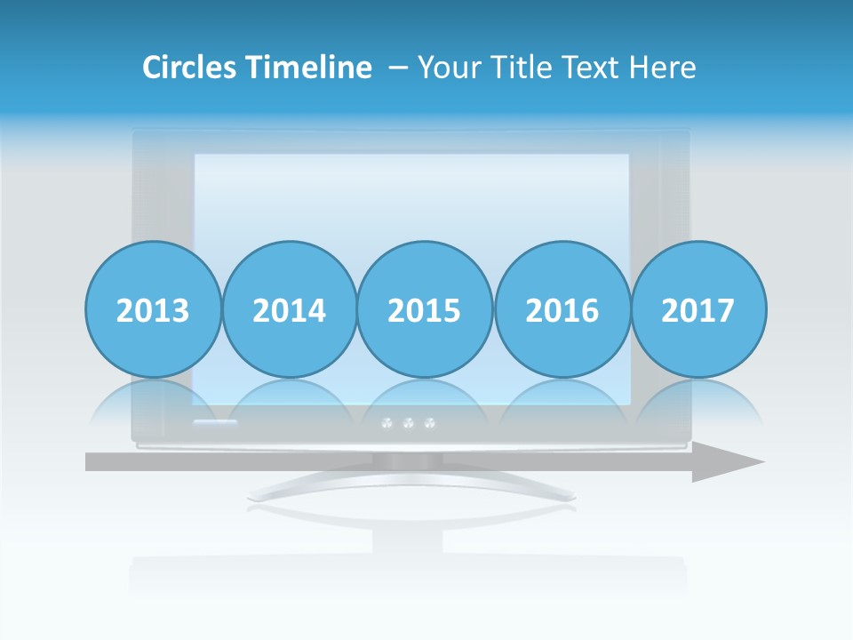 Receiver Electronics Monitor PowerPoint Template