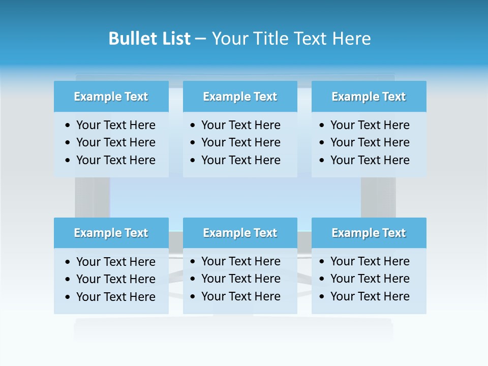 Receiver Electronics Monitor PowerPoint Template
