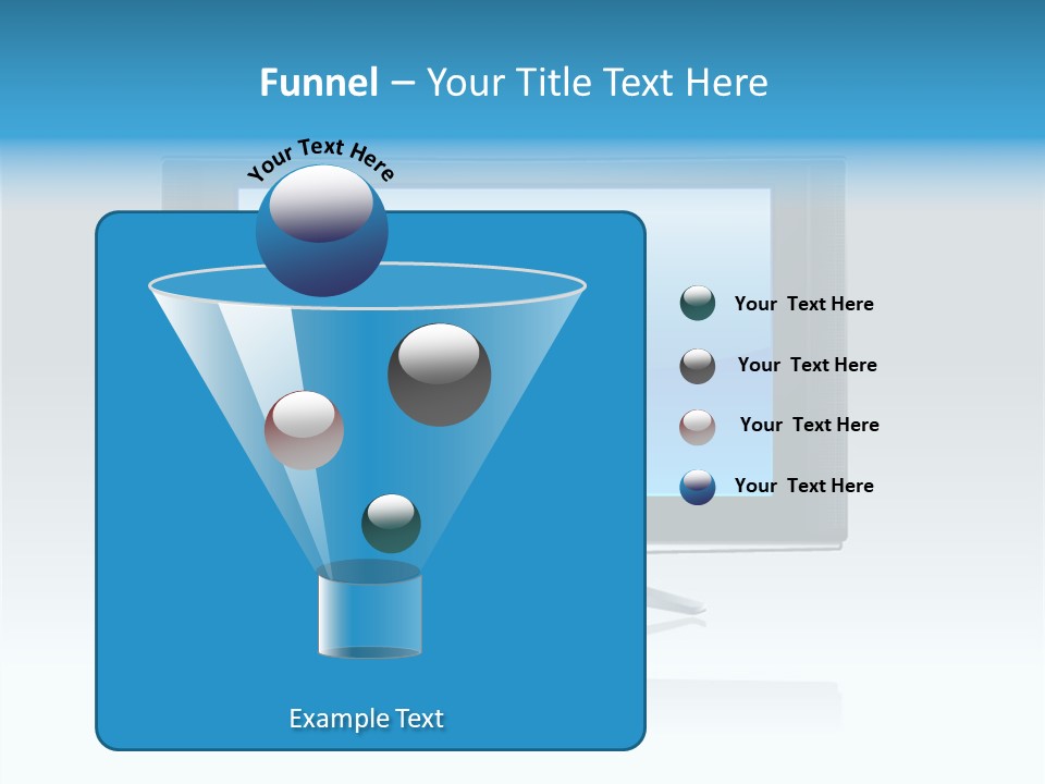 Receiver Electronics Monitor PowerPoint Template