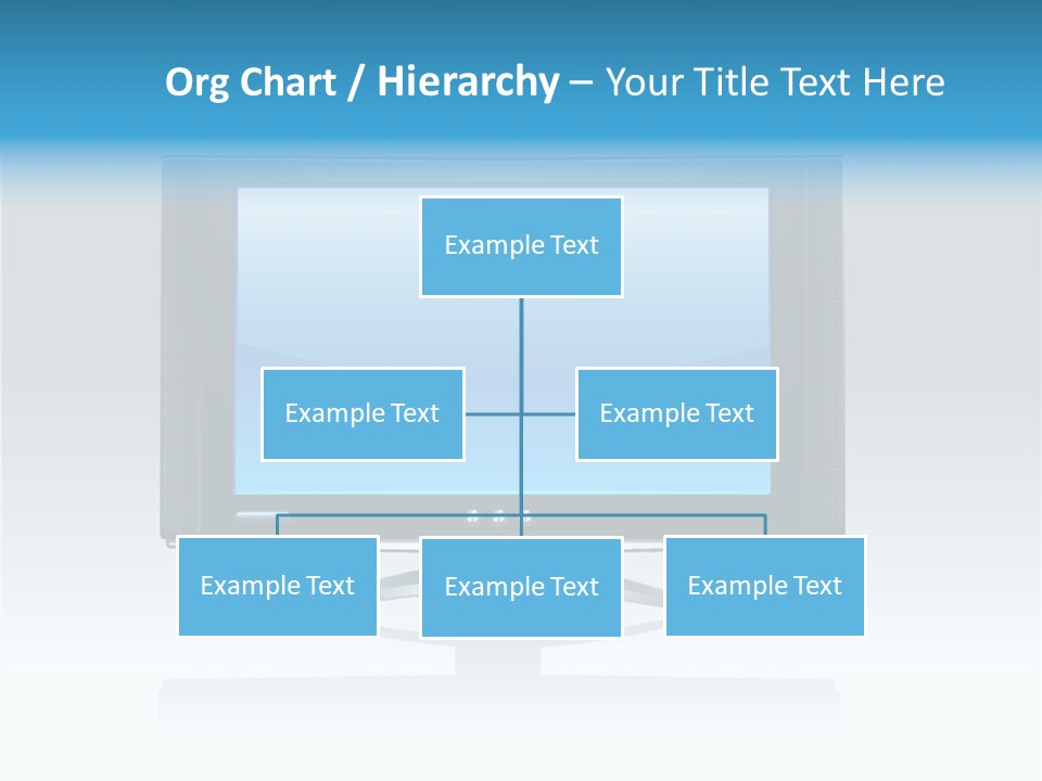 Receiver Electronics Monitor PowerPoint Template