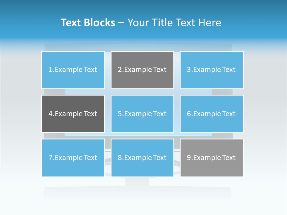 Receiver Electronics Monitor PowerPoint Template