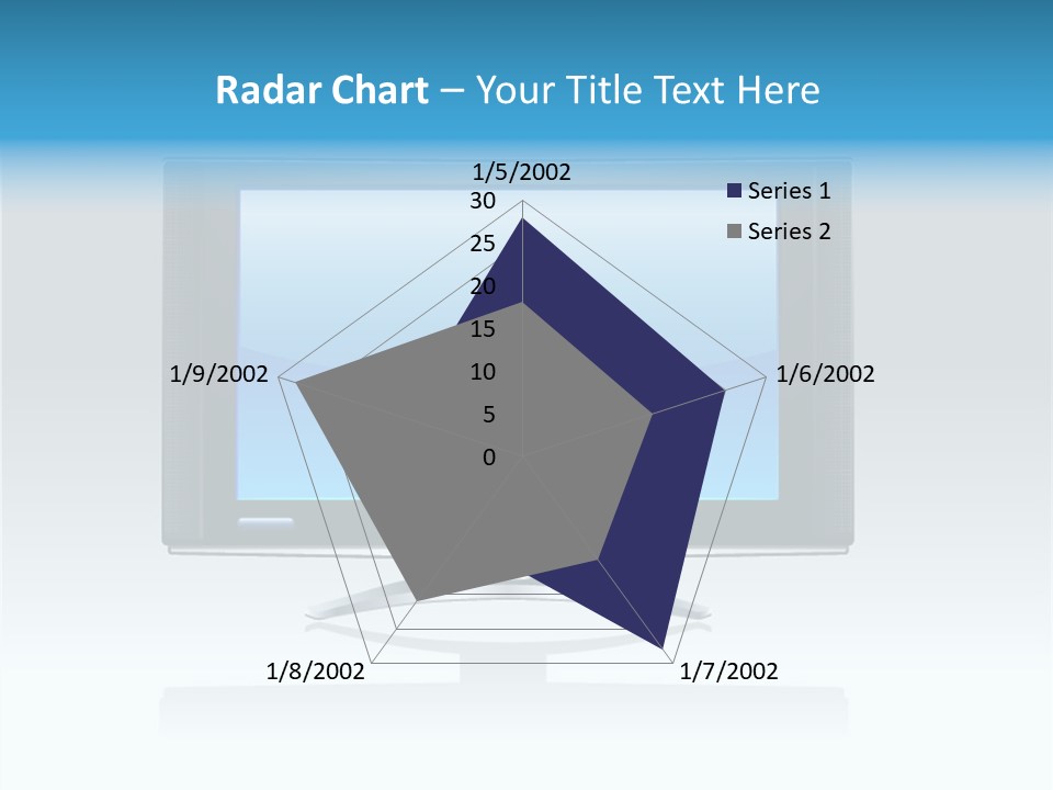Receiver Electronics Monitor PowerPoint Template