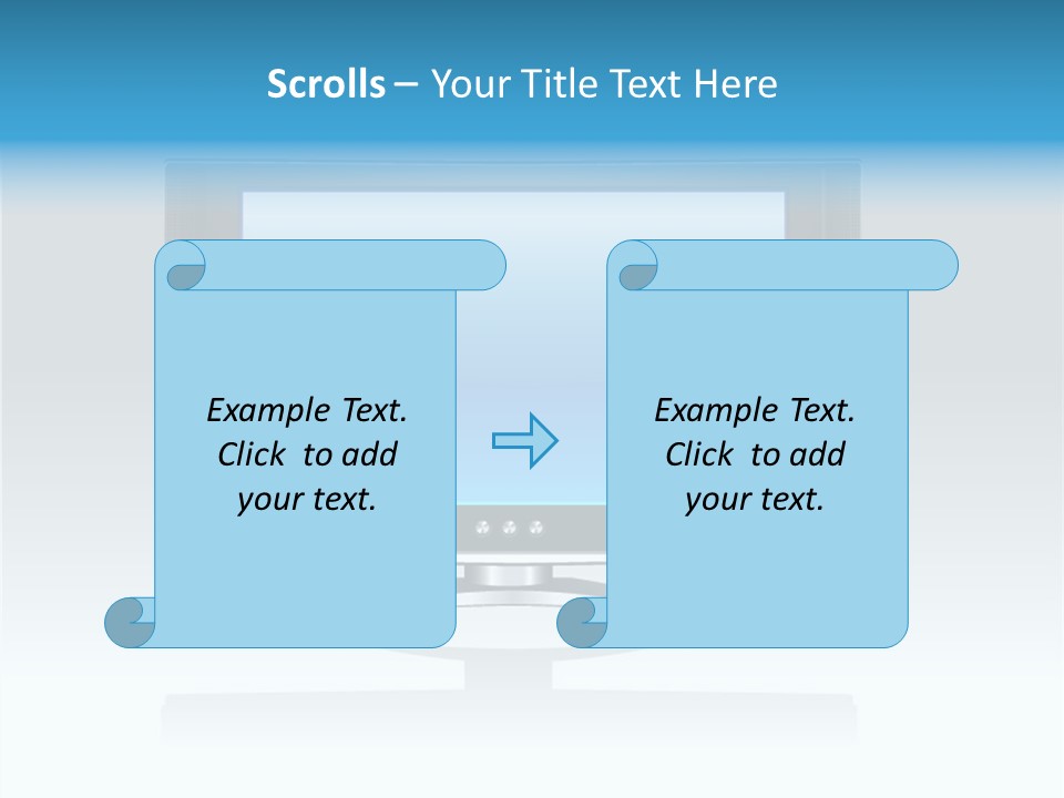 Receiver Electronics Monitor PowerPoint Template