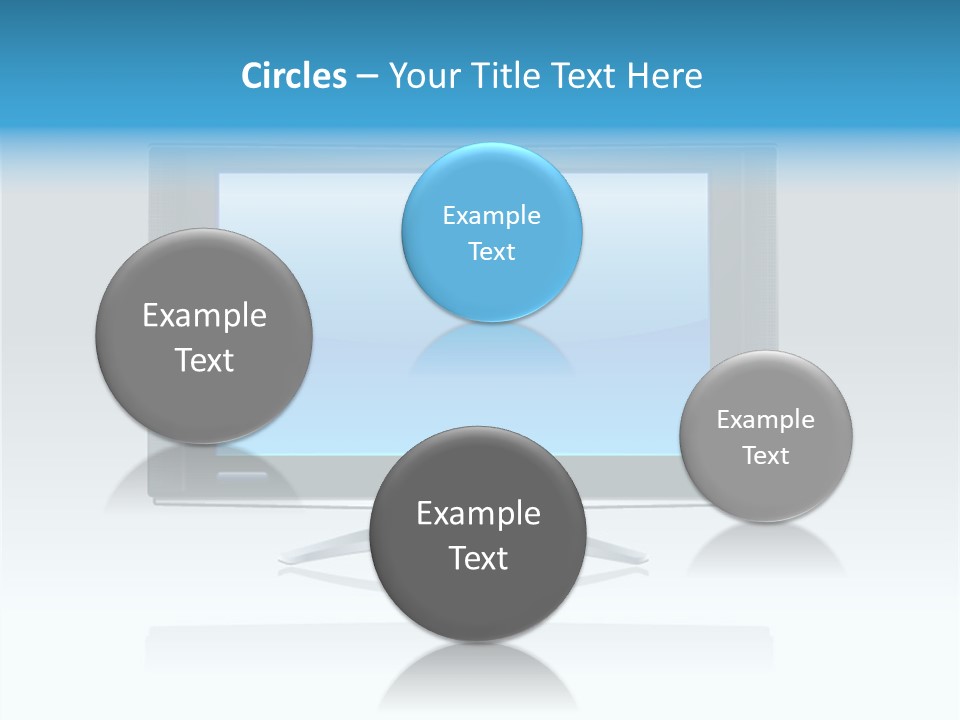 Receiver Electronics Monitor PowerPoint Template