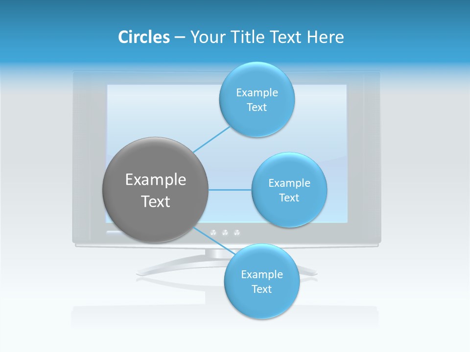 Receiver Electronics Monitor PowerPoint Template
