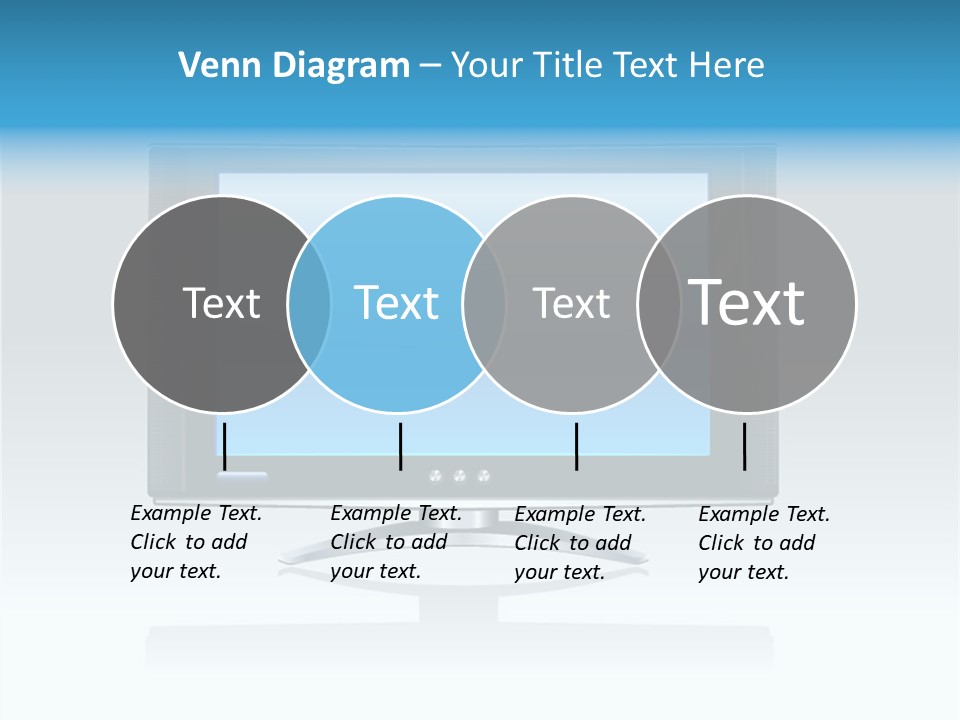 Receiver Electronics Monitor PowerPoint Template
