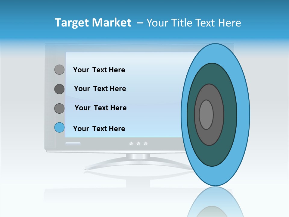 Receiver Electronics Monitor PowerPoint Template