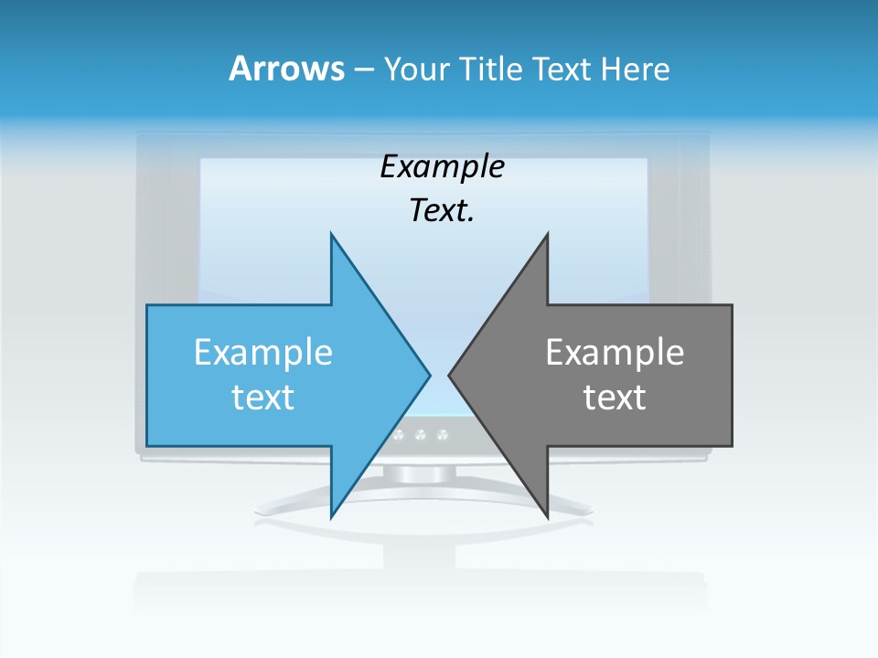 Receiver Electronics Monitor PowerPoint Template