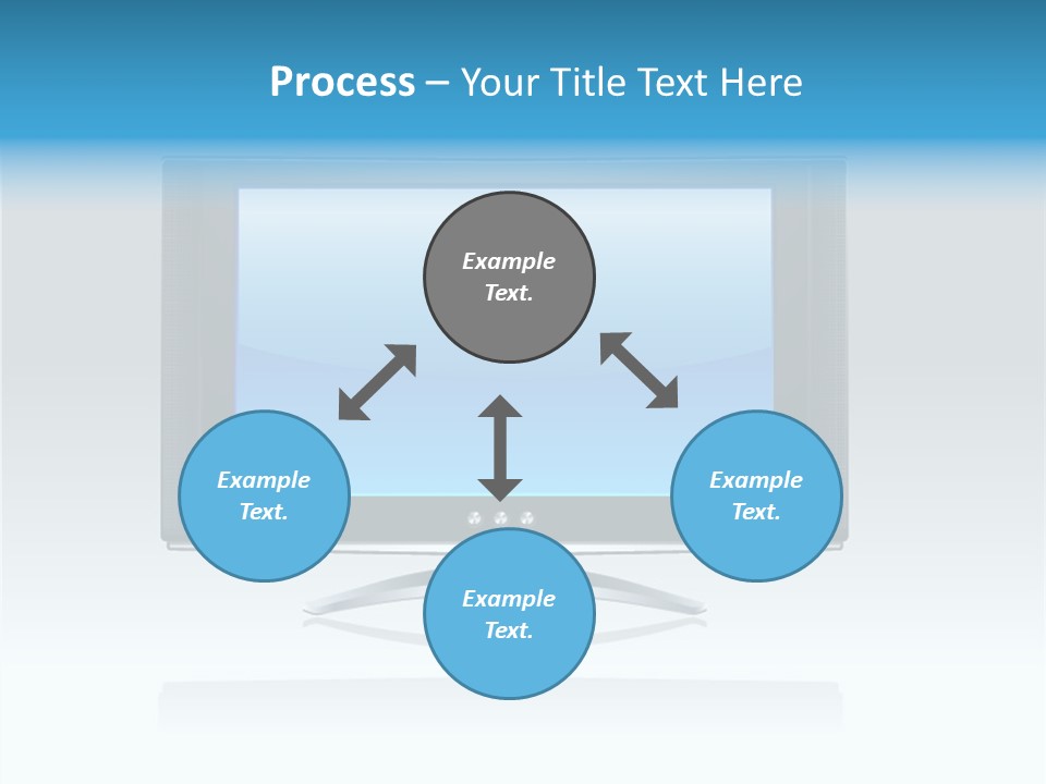 Receiver Electronics Monitor PowerPoint Template
